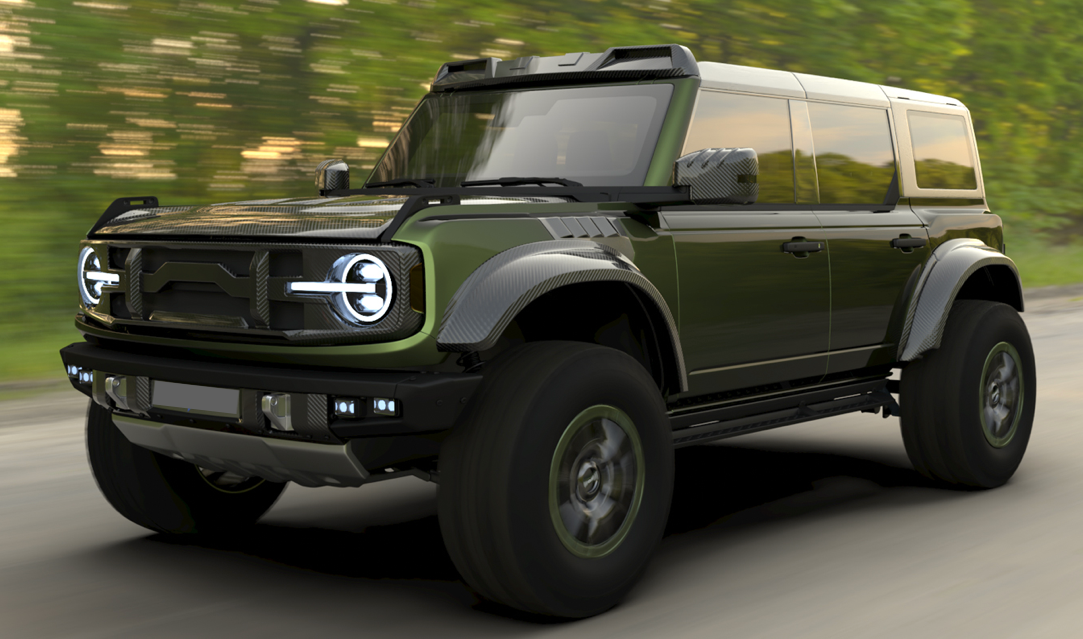 FORD BRONCO (U725) '2021+ CARBON FIBER BODY KIT