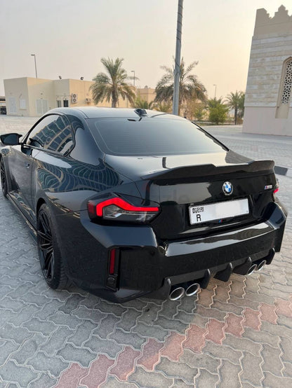 BMW M2 G87 DRY CARBON FIBER REAR SPOILER - VELAROX