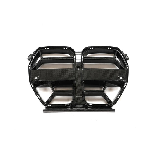 BMW M3 G80\G81 DRY CARBON FIBER FRONT GRILL - VELAROX