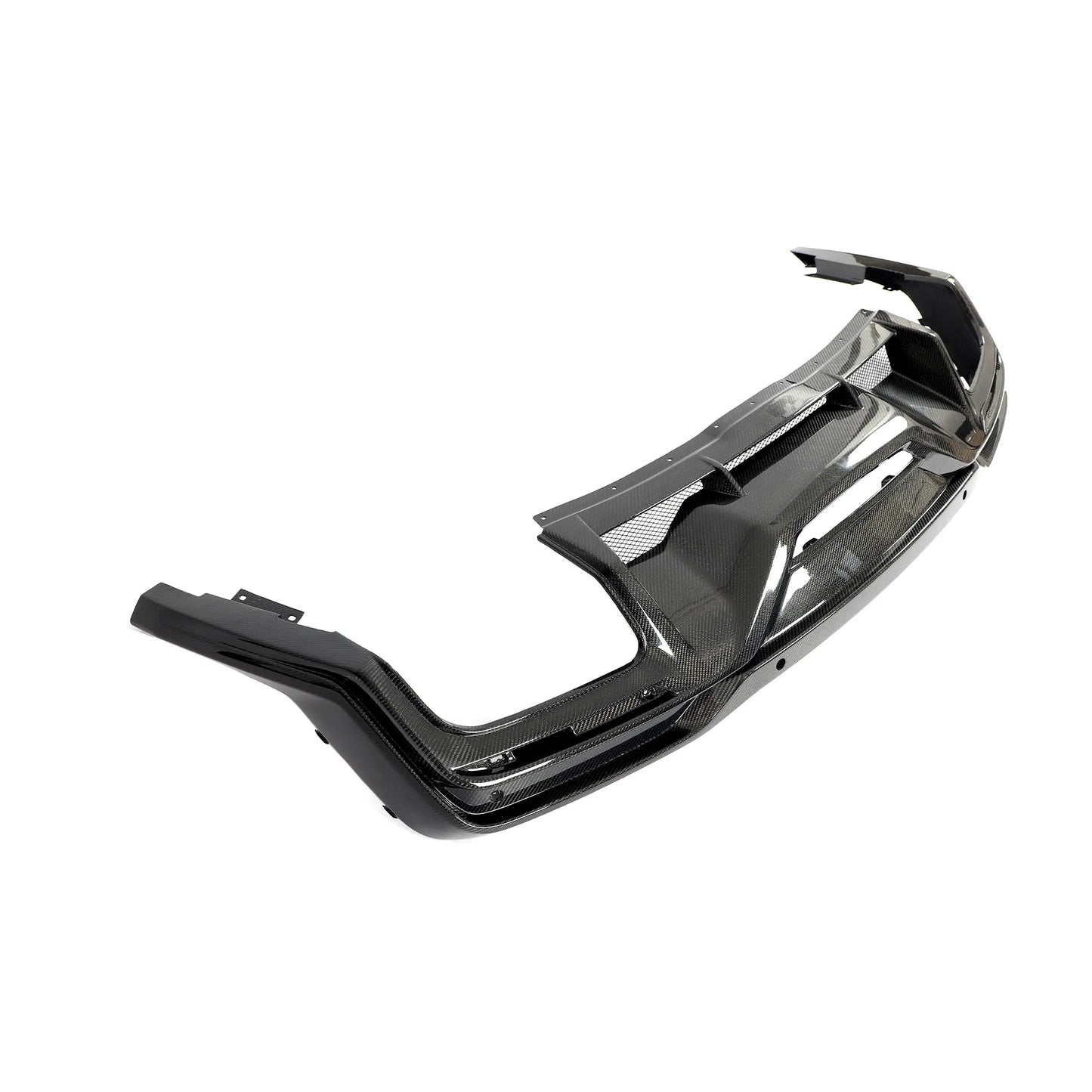 FORD MUSTANG S650 DARK HORSE CARBON FIBER REAR DIFFUSER - VELAROX