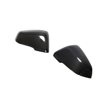 TOYOTA SUPRA GR A90 DRY CARBON FIBER MIRROR COVERS - VELAROX