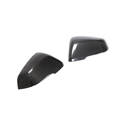 TOYOTA SUPRA GR A90 DRY CARBON FIBER MIRROR COVERS - VELAROX