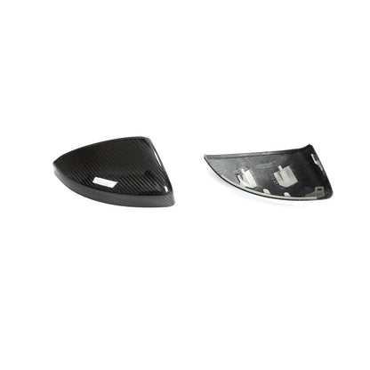 AUDI R8 PERFORMANCE DRY CARBON FIBER MIRROR COVER - VELAROX