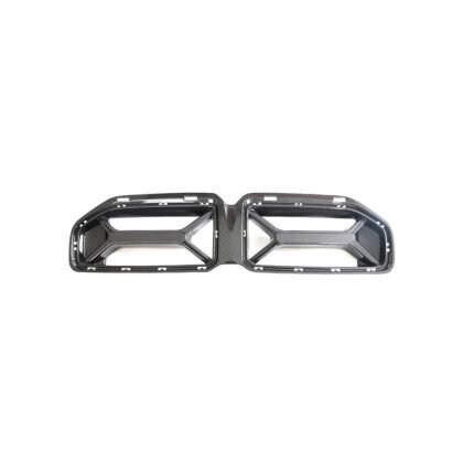 Aggressive BMW M2 (G87) with dry carbon fiber front grill