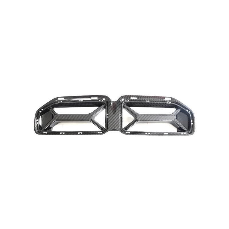 Aggressive BMW M2 (G87) with dry carbon fiber front grill