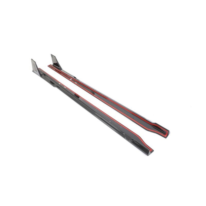 BMW M2 (G87) Dry Carbon Fiber Side Skirts - Image 2