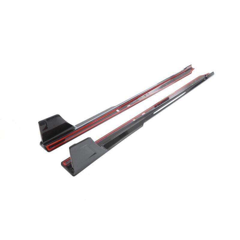 BMW M2 (G87) dry carbon fiber side skirts