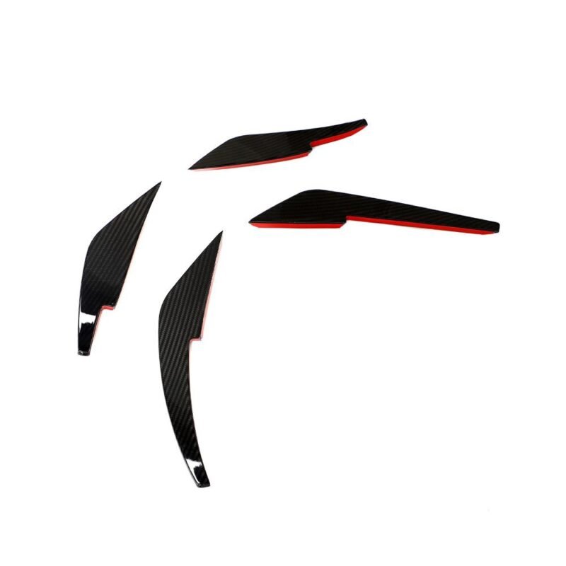Nissan 400Z (RZ34) Dry Carbon Fiber Front Bumper Canards - Image 8