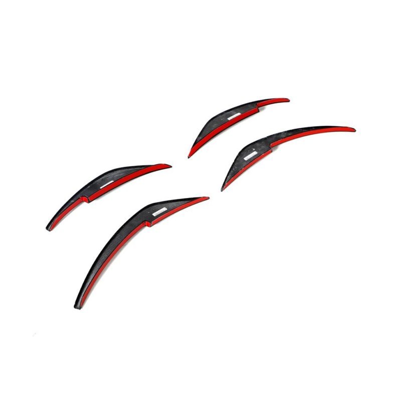 Nissan 400Z (RZ34) Dry Carbon Fiber Front Bumper Canards - Image 9