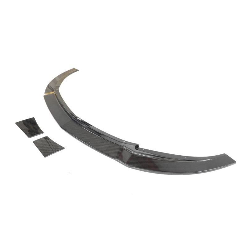 Installed Nissan 400Z (RZ34) dry carbon fiber front lip