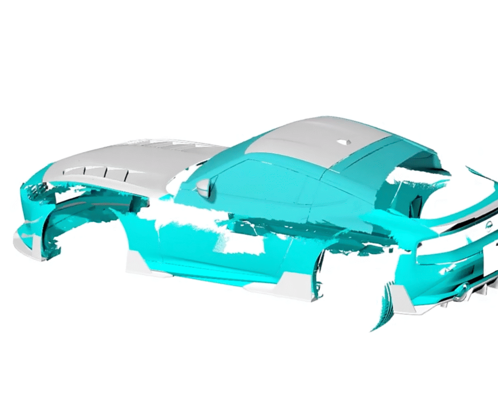 Nissan 400Z (RZ34) with  Aerodynamic Body Kit