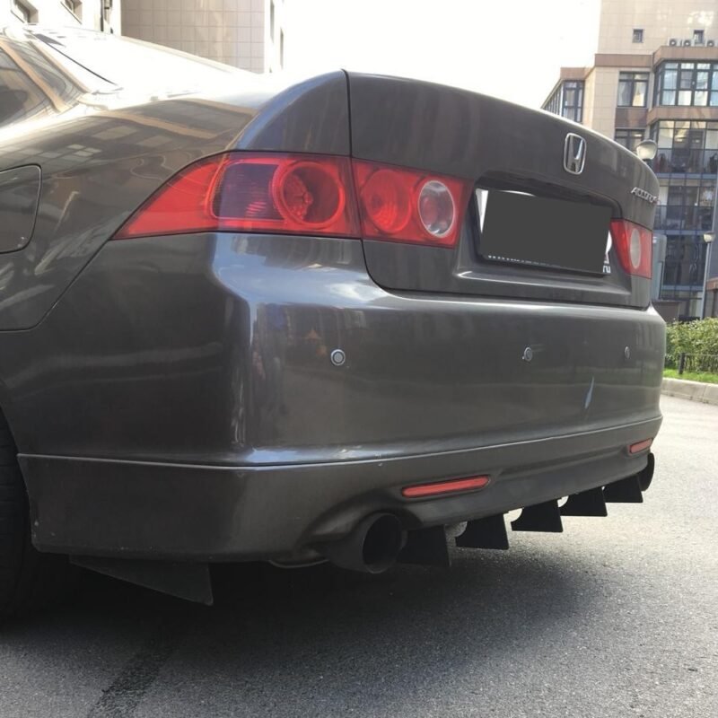 Acura TSX (CL9) Aluminum Rear Bumper Diffuser - Image 6