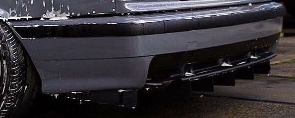3 series E36 aluminum rear diffuser