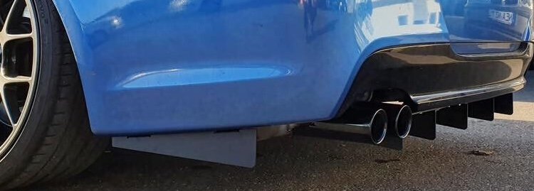 Upgrade your BMW E90/E91 with a durable, lightweight aluminum rear diffuser. Perfect fitment for a sharper, more sporting rear profile.