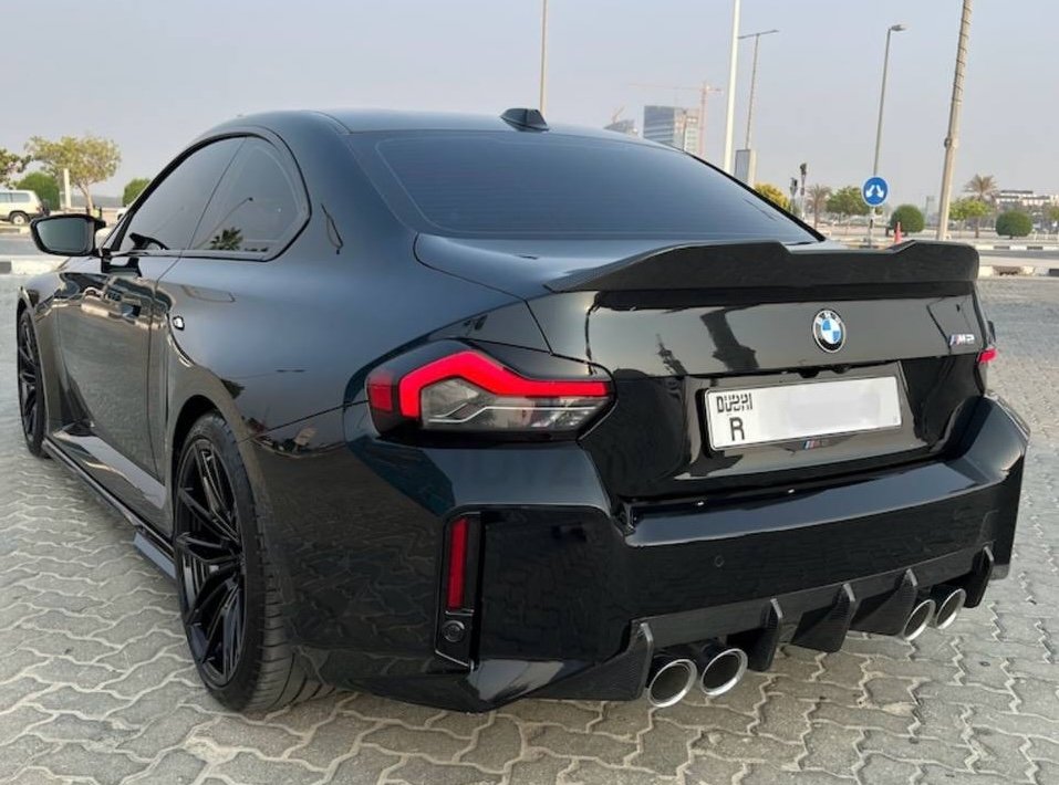 BMW M2 (G87) Dry Carbon Fiber Rear Trunk Spoiler