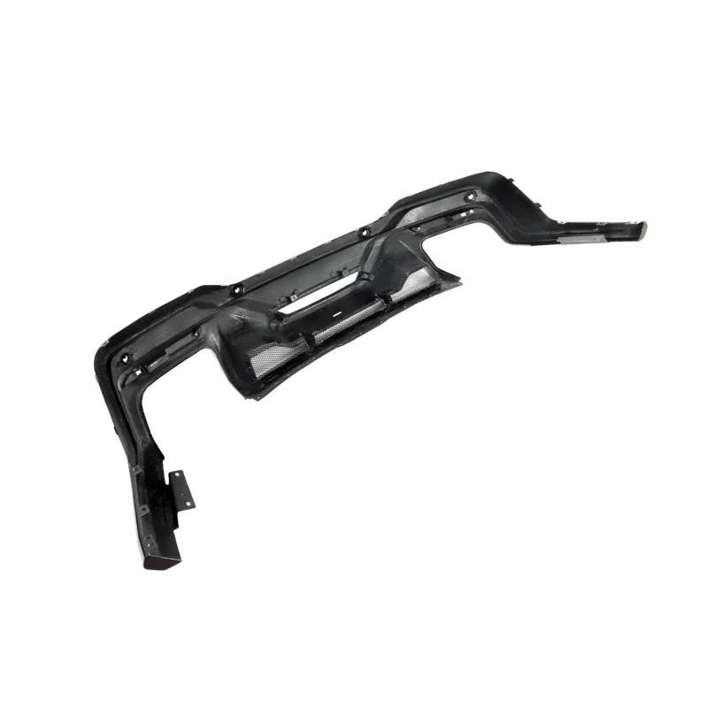 Installed S650 Dark Horse carbon fiber rear diffuser