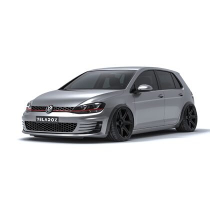VW Golf MK7 wide body fender flares for enhanced wheel arch coverage